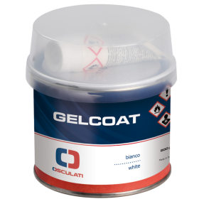 Gelcoat bicomposant OSCULATI - Résine polyester, époxy & gelcoat bateau