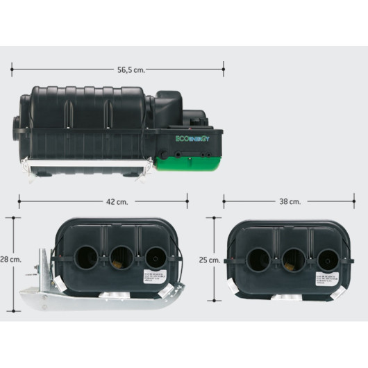 EcoEnergy TG 600 MEF CAT TELAIR - générateur gaz 12V batterie camping-car &  fourgon - H2R Equipements