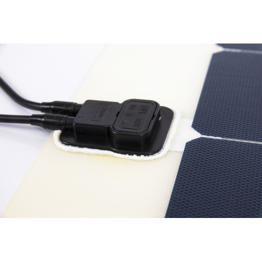EM Panneau solaire Marine Flex 70 W en kit avec régulateur MPPT