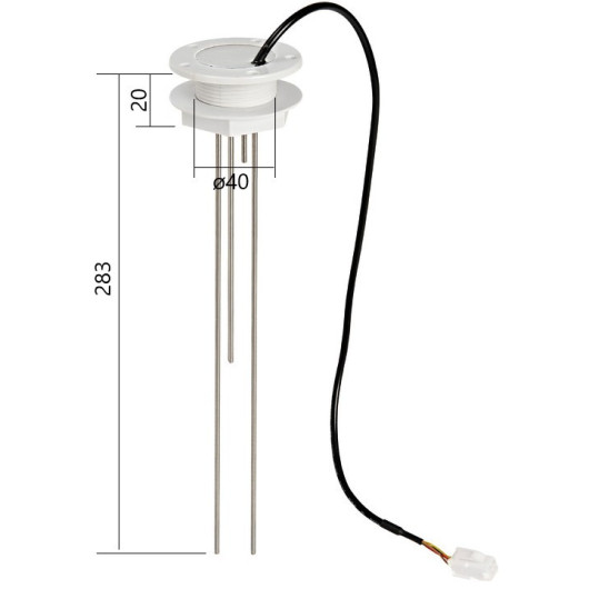 Thermomètre de poche multi-fonctions ITE avec sonde à piquer -50