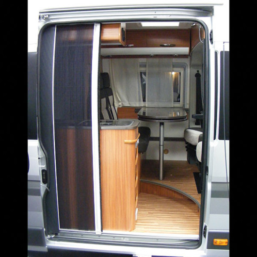 Moustiquaire porte latérale VW T5 et T6 GES - rideau intérieur fourgon aménagé
