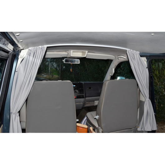 Rideau séparation VW T5/T6 CARBEST - rideau intérieur van & fourgon aménagé  - H2R Equipements