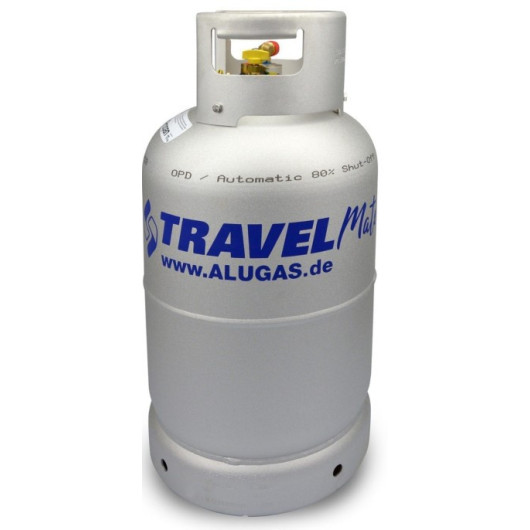 ALUGAS bouteille de gaz rechargeable GPL Travel Mate 13 kg pour camping-car  – H2R Equipements
