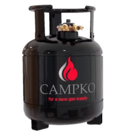 CAMPKO bouteille GPL rechargeable 7,5 kg pour camping-car et van aménagé.