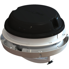 MaxxFan Dome Plus à LED noir MAXXAIR - aérateur de toit pour camping-car et fourgon aménagé.