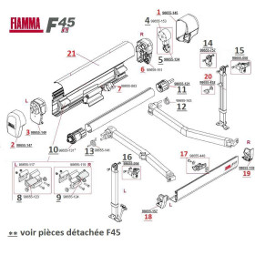 FIAMMA Pièces détachées F45 Ti