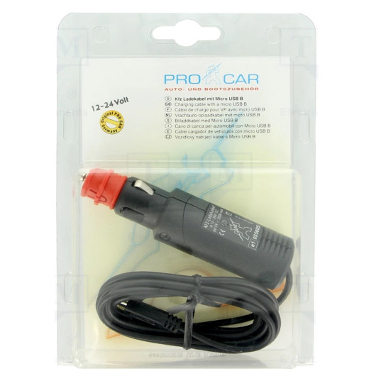 Chargeur allume-cigare Micro-USB PROCAR - prise 12V de charge en bateau ou  fourgon - H2R Equipements