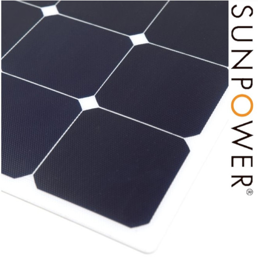 Panneau solaire flexible 220W grande puissance cellules SUNPOWER.