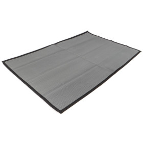 Tapis de sol luxe gris REIMO - tapis de plein air pour auvent caravane & tente