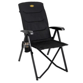 Fauteuil La Palme Deluxe CAMP4 - chaise de camping pliante avec porte-gobelet.