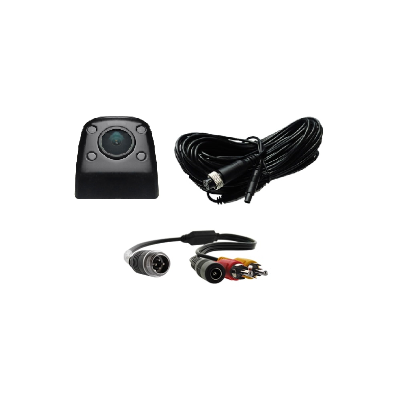 Système sans fil (émetteur/récepteur) pour caméra de recul, branchement RCA.