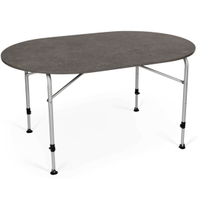 Zero Concrete Oval Table DOMETIC - Table pliante de plein air & camping