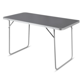 Large Table KAMPA - table de camping pliante plateau de 122 x 61 cm pour plein air