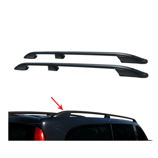 Aluminium Roof Rack Side Rails For Long Wheelbase Mercedes Vito W447 Van (2015+) 4 thumbnail image