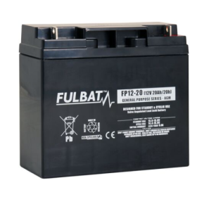 FULBAT Batterie AGM plomb carbone 20Ah