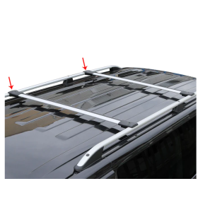 Barres de toit Elegance X 2 Renault Trafic 3 OMAC Galerie de toit pour van