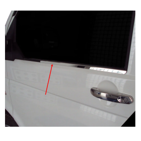 Moulures vitres AV VW T4 OMAC Accessoire pour véhicules