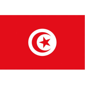 Pavillon / Drapeau Tunisie OSCULATI Equipements sur les bateaux