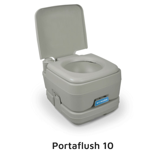 Toilettes de camping KAMPA Portaflush - WC Chimique portable fourgon - H2R  EQUIPEMENTS