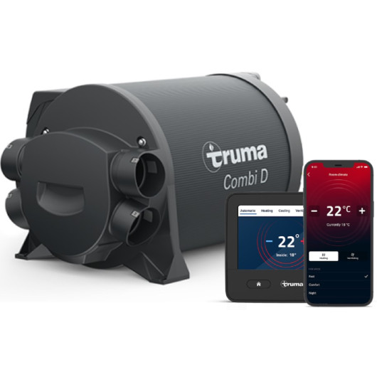 Combi D 6 TRUMA - Chauffe-eau combiné chauffe diesel pour fourgon & camping- car - H2R Equipements