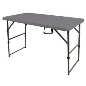 Table Easy 1 | 122 x 61cm CAMP4  - table de camping pliable type marché pour camping & van