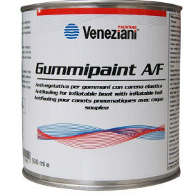 Gummipaint A/F 0,5 L VENEZIANO - Antifouling coque semi-rigide & bateau