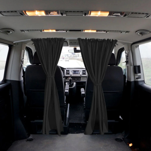 Rideau séparation cabine VW T5 OMAC - Accessoire occultant séparation fourgon et van aménagés