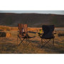 Fauteuil camping acier TRIGANO - siège pliant tissu & acier de plein air pour van & camping
