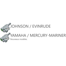 Raccords essence pour moteur hors-bord YAMAHA, MERCURI, JOHNSON
