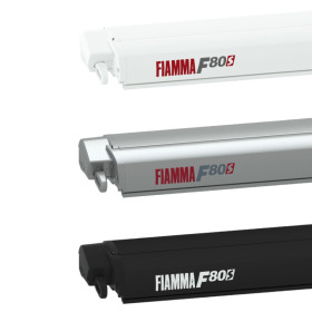 FIAMMA F80 S 400 - Store de toit à déploiement manivelle pour fourgon, caravane et camping-car