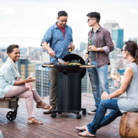 CADAC Citi Chef 50 - Barbecue gaz pour camping, terrasse et balcon