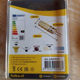 HABA Ampoule G4 LED 105 Lumen