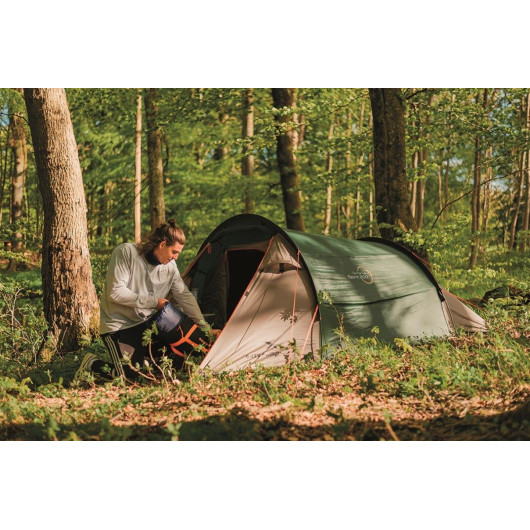 Energy 200 Rustic Green EASY CAMP - tente 2 camping 2 places à armature