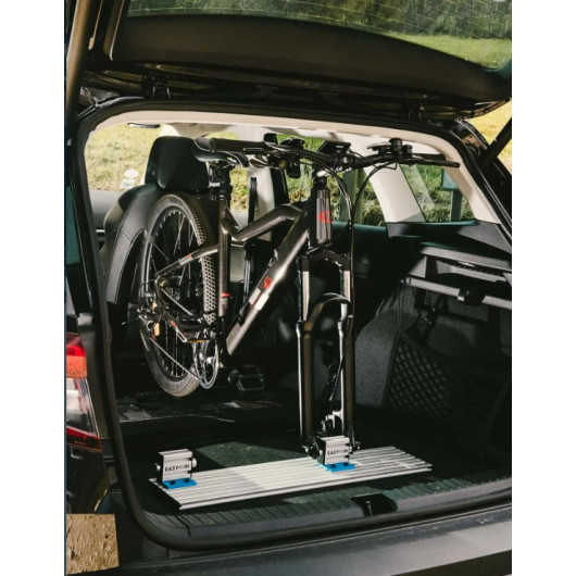 Porte vélos intérieur EASY IN Classic 2 - Support à vélos 2 vélos pour coffre  voiture & van - H2R Equipements