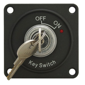 Interrupteur à clé 12V OSCULATI - contacteur à clé pour bateau, van ou camping-car