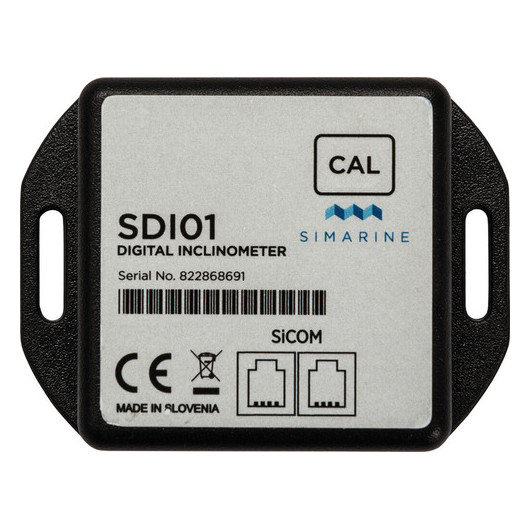 Inclinomètre digitale SDI01 SIMARINE - Accessoire pour fourgon aménagé et  camping-car - H2R Equipements