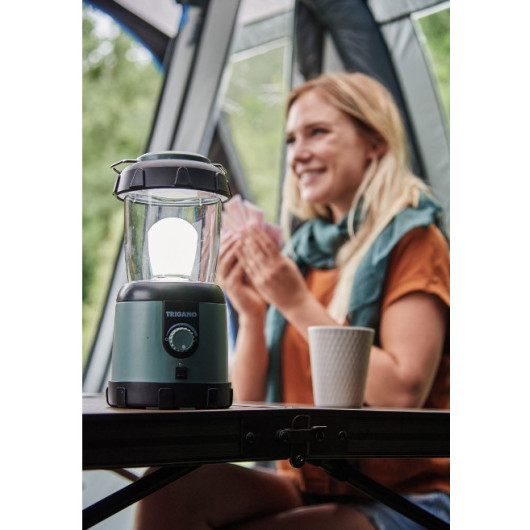 Lanterne led rechargeable TRIGANO - Eclairage & lampe autonome de plein air  pour camping & van - H2R Equipements