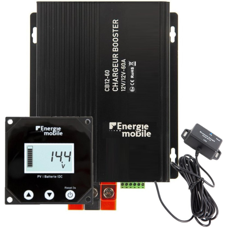 Chargeur de batterie 12V 60A et 24V, 20~1000Ah + fonction Booster  BC-ELEC.com