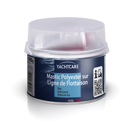 Gelcoat De Finition Blanc 1 Kg Avec Durcisseur – YACHTCARE SOLOPLAST, Polyester, Résistant à L’eau, Pour Stratifié