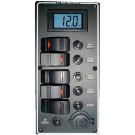 Voltmètre/Ampèremètre numérique avec prise 12V - 14.517.28