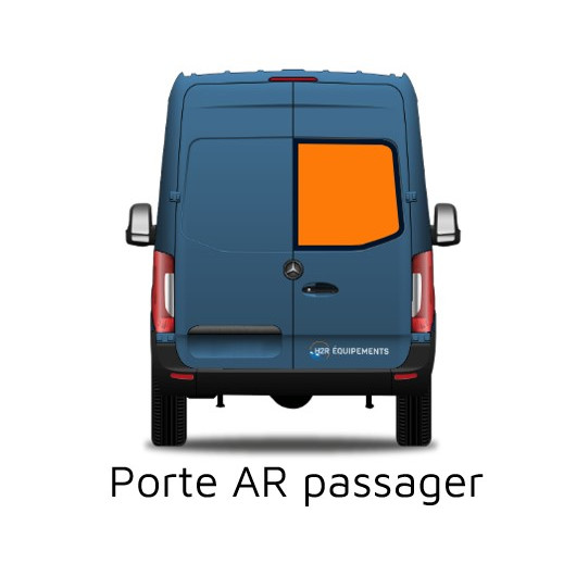 CARBEST Baie latérale & arrière VW Crafter après 2016 - vitre fourgon  aménagé - H2R Equipements