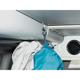 BRANDRUP  Jeu de 2 crochets porte serviette pour VW T4 California - van aménagé - H2R Equipements