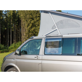 Protection anti pluie BRANDRUP pour vitre latérale coulissante de VW T5 / T6 / T6.1 - van aménagé - H2R Equipements
