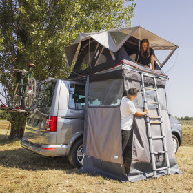 FIAMMA Privacy Moonlight Tent 140 - Accessoire tente de toit pour van et voiture