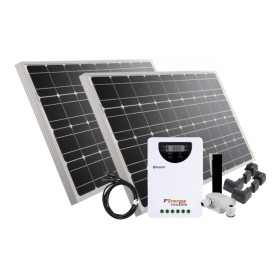 Kit panneau solaire rigide haute puissance 420W ENERGIE MOBILE avec régulateur MPPT