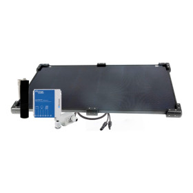 EM Kit panneau solaire black bateau & camping-car 165W PERC avec MPPT