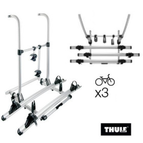 Kit rail pour installer un 3 ème vélo sur porte vélo thule de camping-car