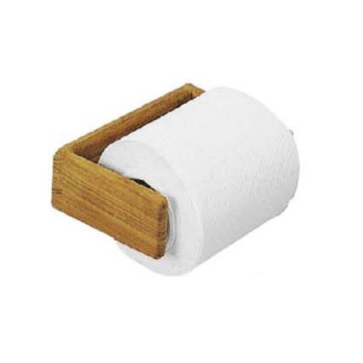 PLASTIMO Support papier toilette teck