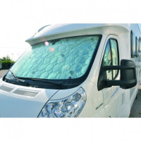 Pare-soleil de camping-car, rideau isolant de pare-brise de fourgon & van - H2R Equipements