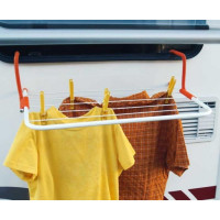 Séchoir, corde & étendage à linge pour plein-air en camping-car, van ou fourgon aménagé - H2R Equipements
